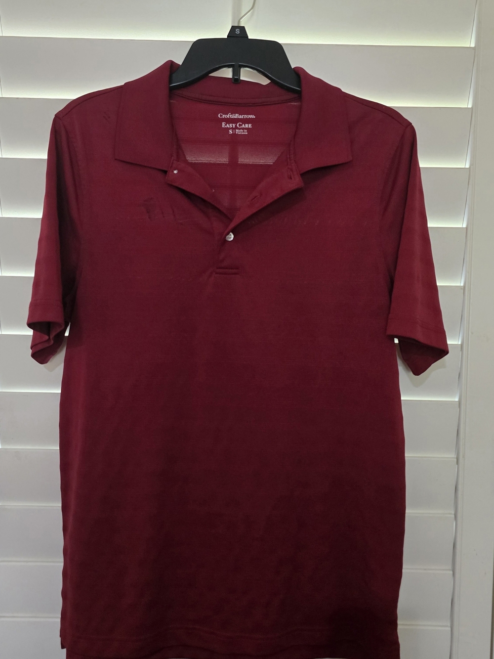 croft & barrow Men's Polo Shirt - Burgundy